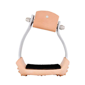 Equi-Sky 3" Aluminum Slanted Wide Tread Stirrups